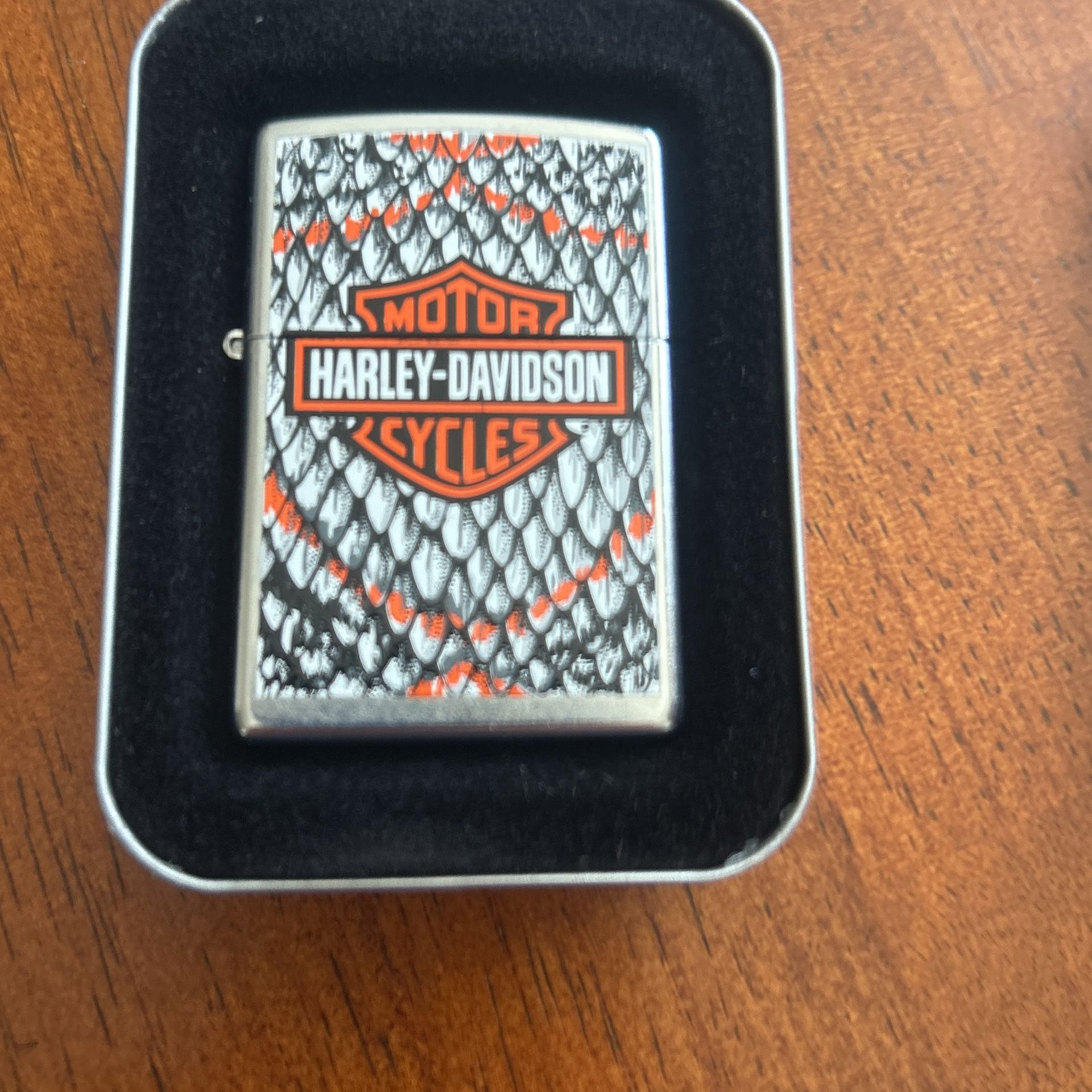 Zippo Harley Davidson, Lighter Snakeskin