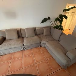 Large L-Shaped Sectional Sofa - 11ft x 8ft