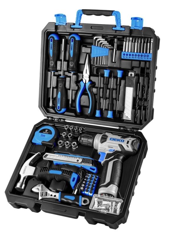 126 Piece Toolset with Drill