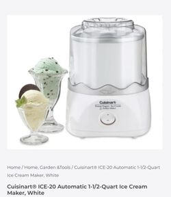 Cuisinart Ice Cream Maker