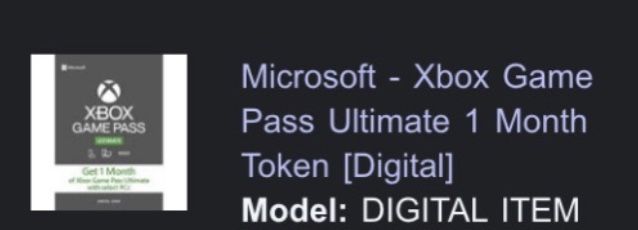 Xbox Game Pass( 1 Month)Digital Delivery!