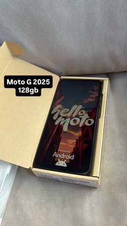 Moto G 128gb. Brand New. Factory Unlocked!