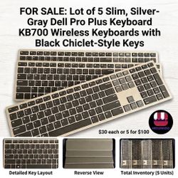 Dell Pro Plus Keyboard KB700 wireless keyboards