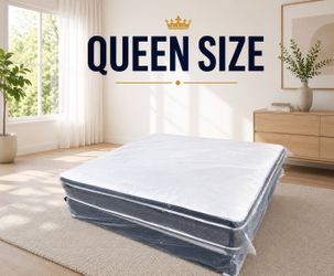 Queen Mattress Set PillowTop – Brand New –  Same Day Delivery Available 🚚