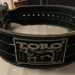 Toro Weight Belt