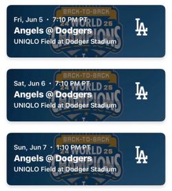 Angels @ Dodgers