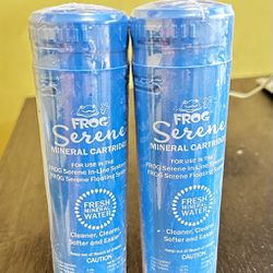 2-Pk Frog Serene Mineral Cartridge for In-Line Or Floating System New Sealed