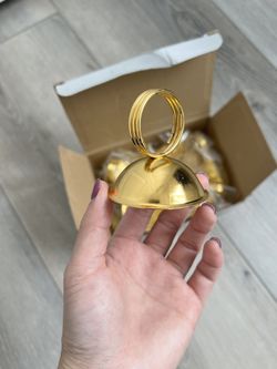 12 Gold Card Holders (New Open Box)