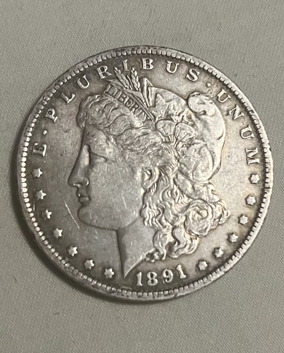 1891 O Morgan Silver Dollar 