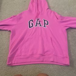 pink gap hoodie 