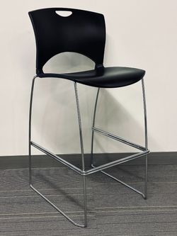 SitOnIt OnCall Bar Stool (Black)