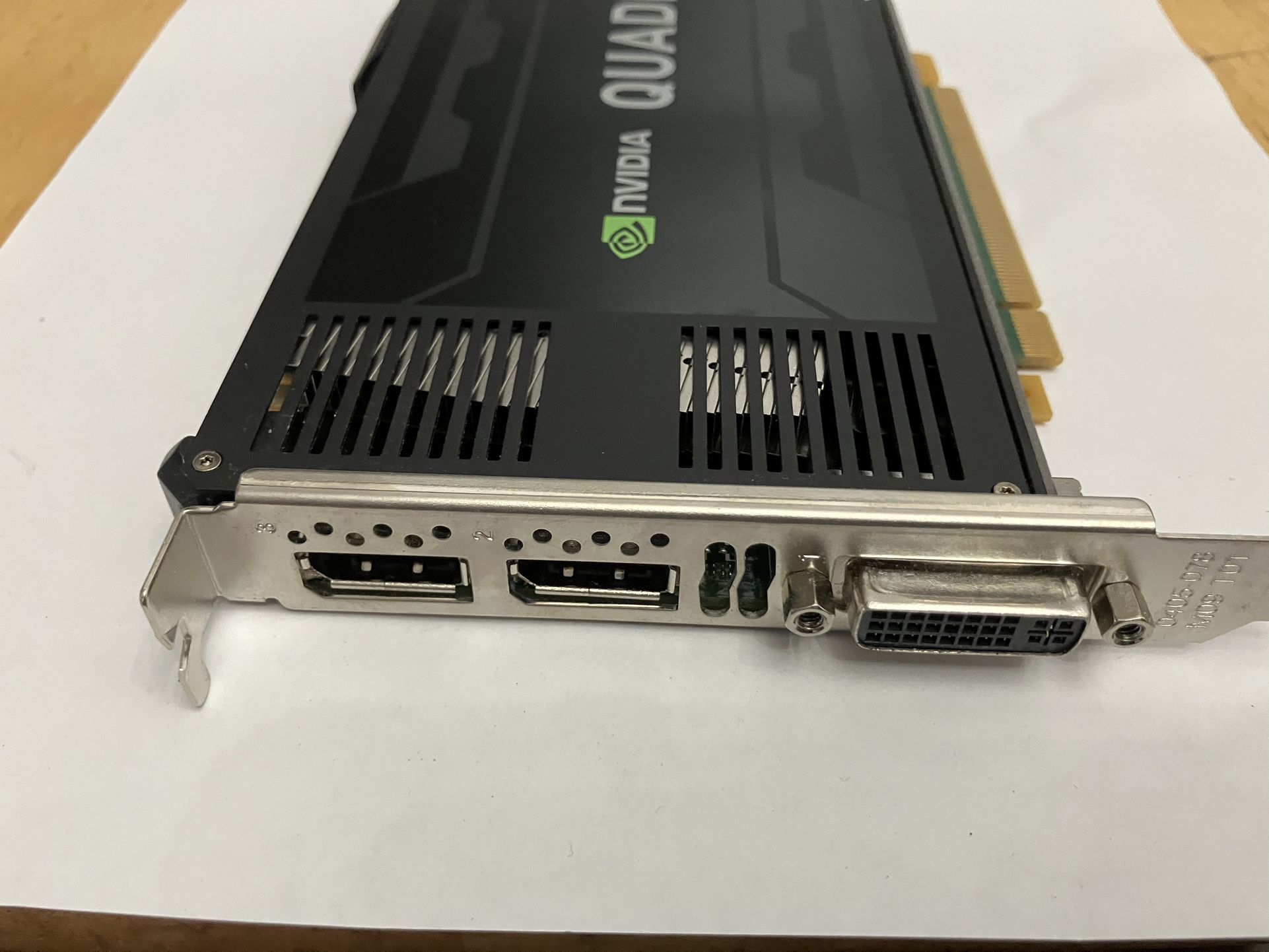 Nvidia Quadro K4000 Same Performance As 750ti