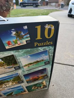10 Puzzles Set 500 Pieces Each