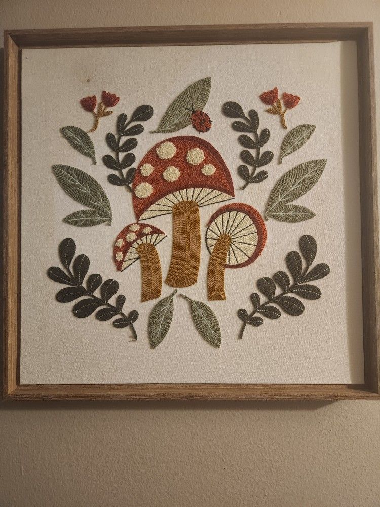 Mushroom Wall Art 
