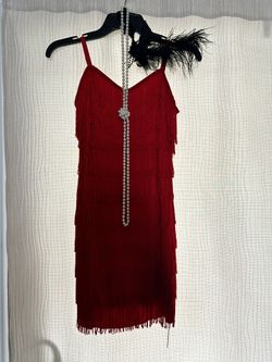 Red Flapper Costume 