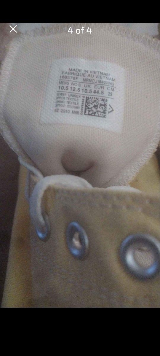 Authentic Chuck Taylor's Converse All Star