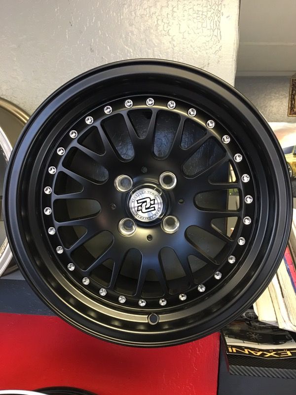 15x8 4x100 et25 drag concept wheels