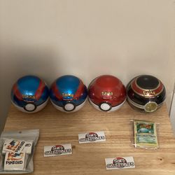 Pokémon TCG Poke Ball Tin  4  Random Ball  POKEMON BALL DEAL