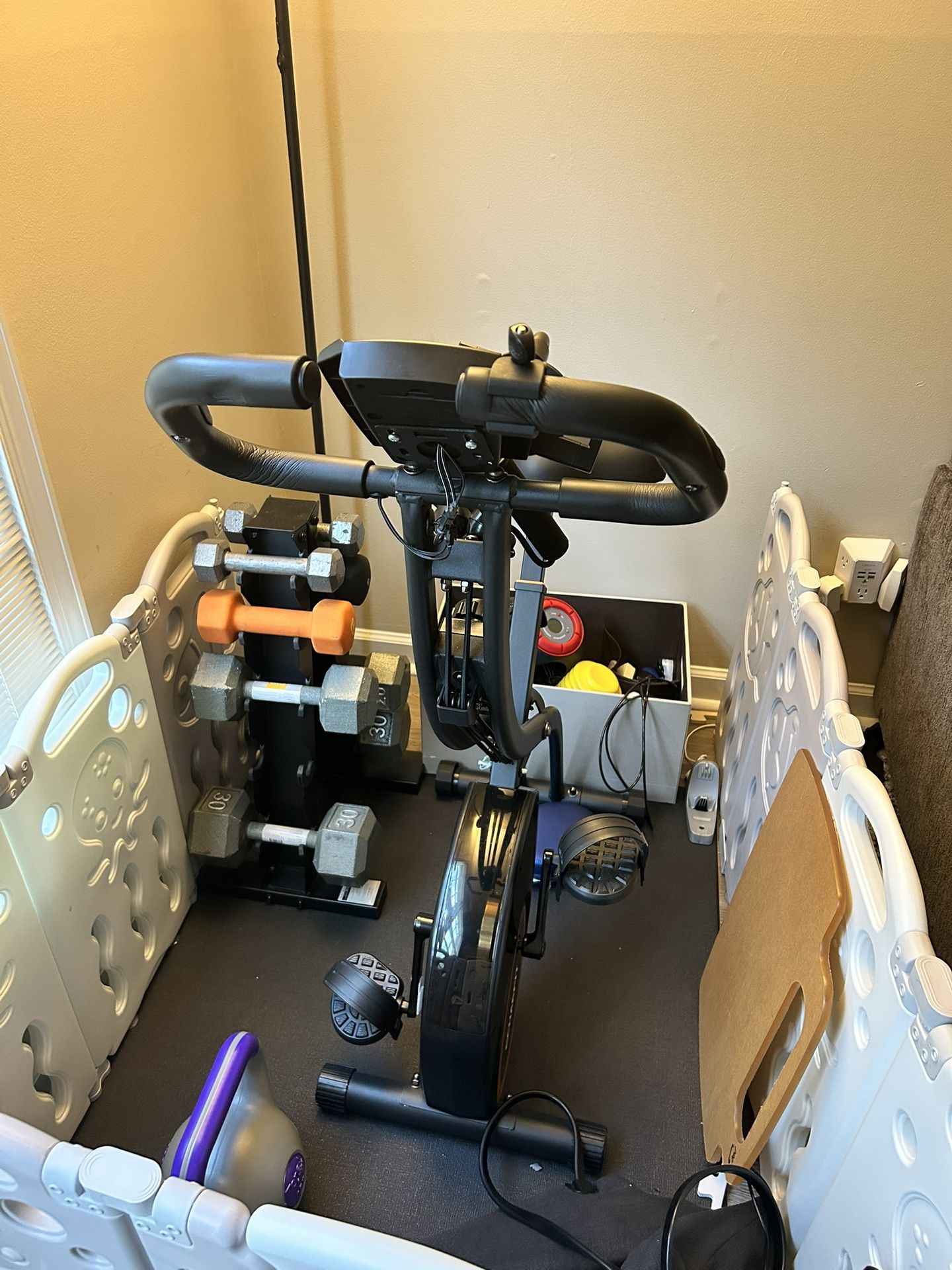 Folding Indoor Exercise Bicycle
