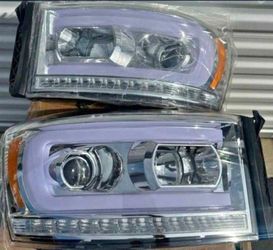 06-08 Dodge Ram Headlights Faros Calaveras Micas Luces Lamps