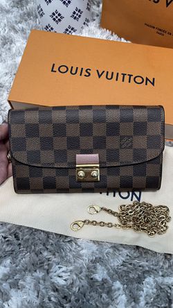 Louis Vuitton Croisette Wallet on Chain Damier Ebene