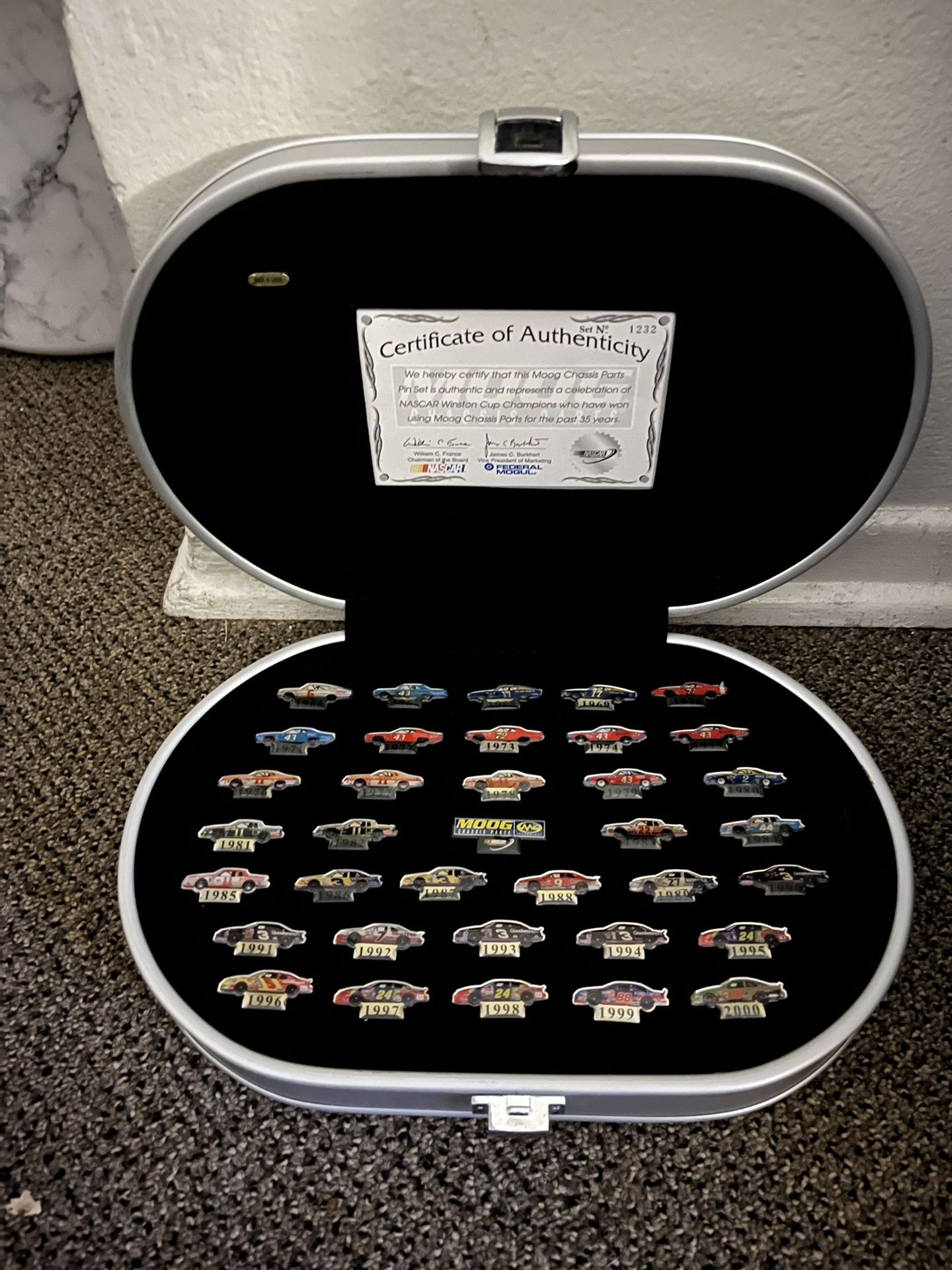 NASCAR Pin Set