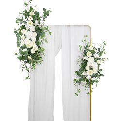 Arch Flower Kit of 2 White