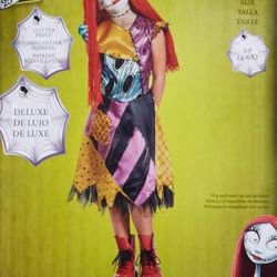 Girls Costume. Sally Sz. M. 7-8. Dress 