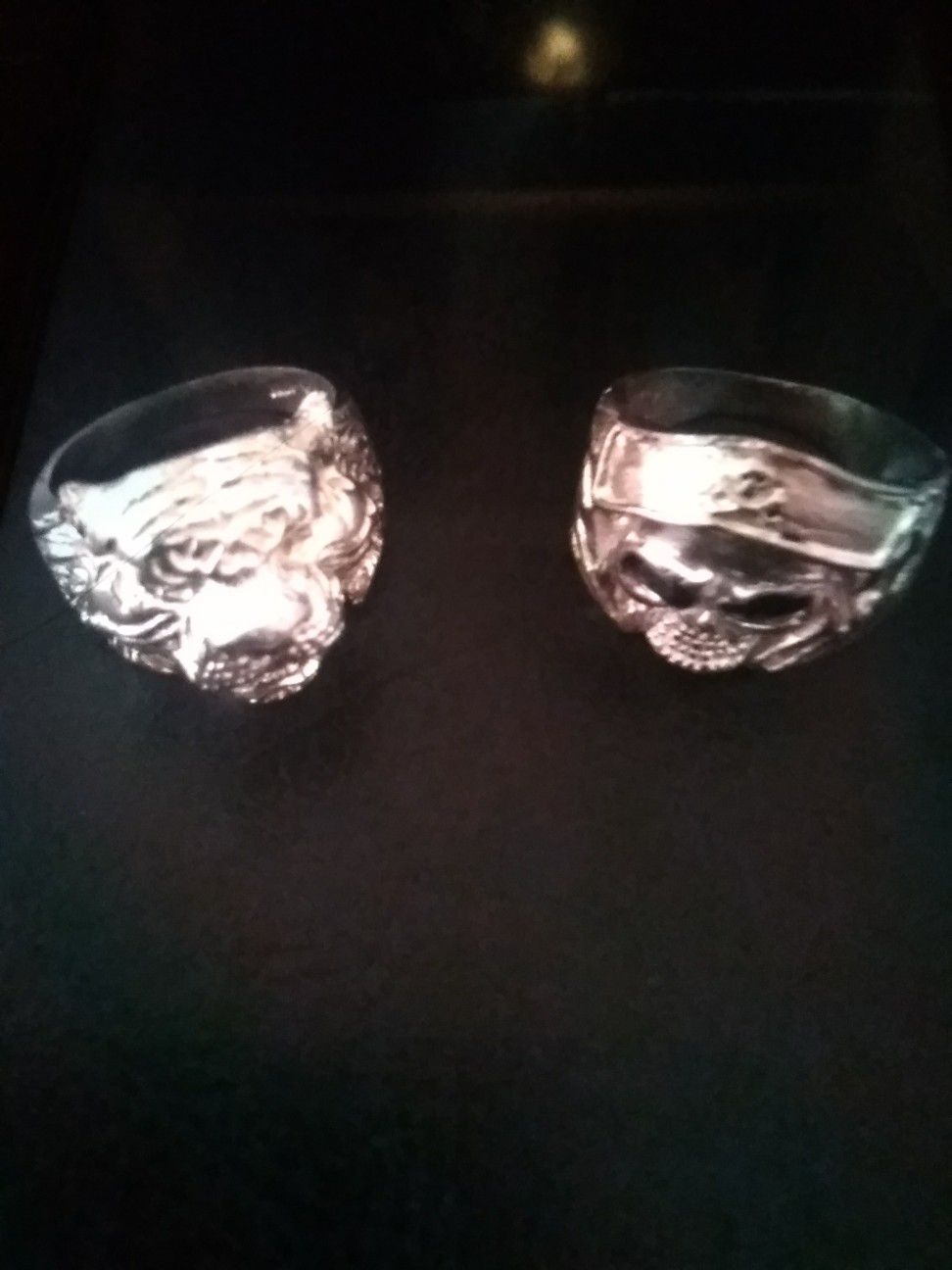 Heavy Sterling silver rings