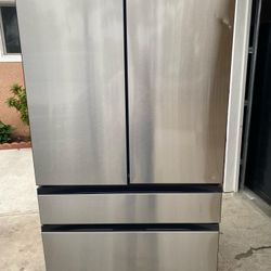 New Samsung 2025 model 4 door stainless steel fridge