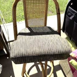 Mcm Bamboo Stool