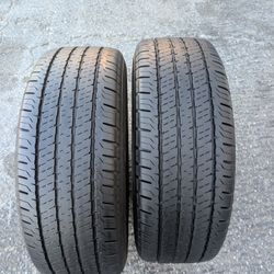 235/65/16 PAIR OF TIRES USED 