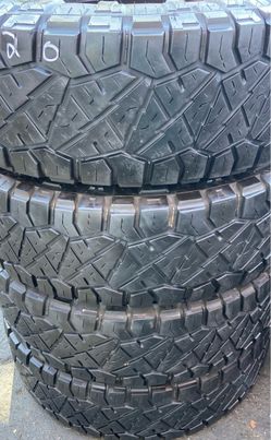 4 Llantas Semi-nuevas Nitto Ridge Grappler 37x11.50R18 $420 las 4