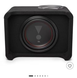 JBL Club 1000P Single 10 Inch Loaded Subwoofer Enclosure