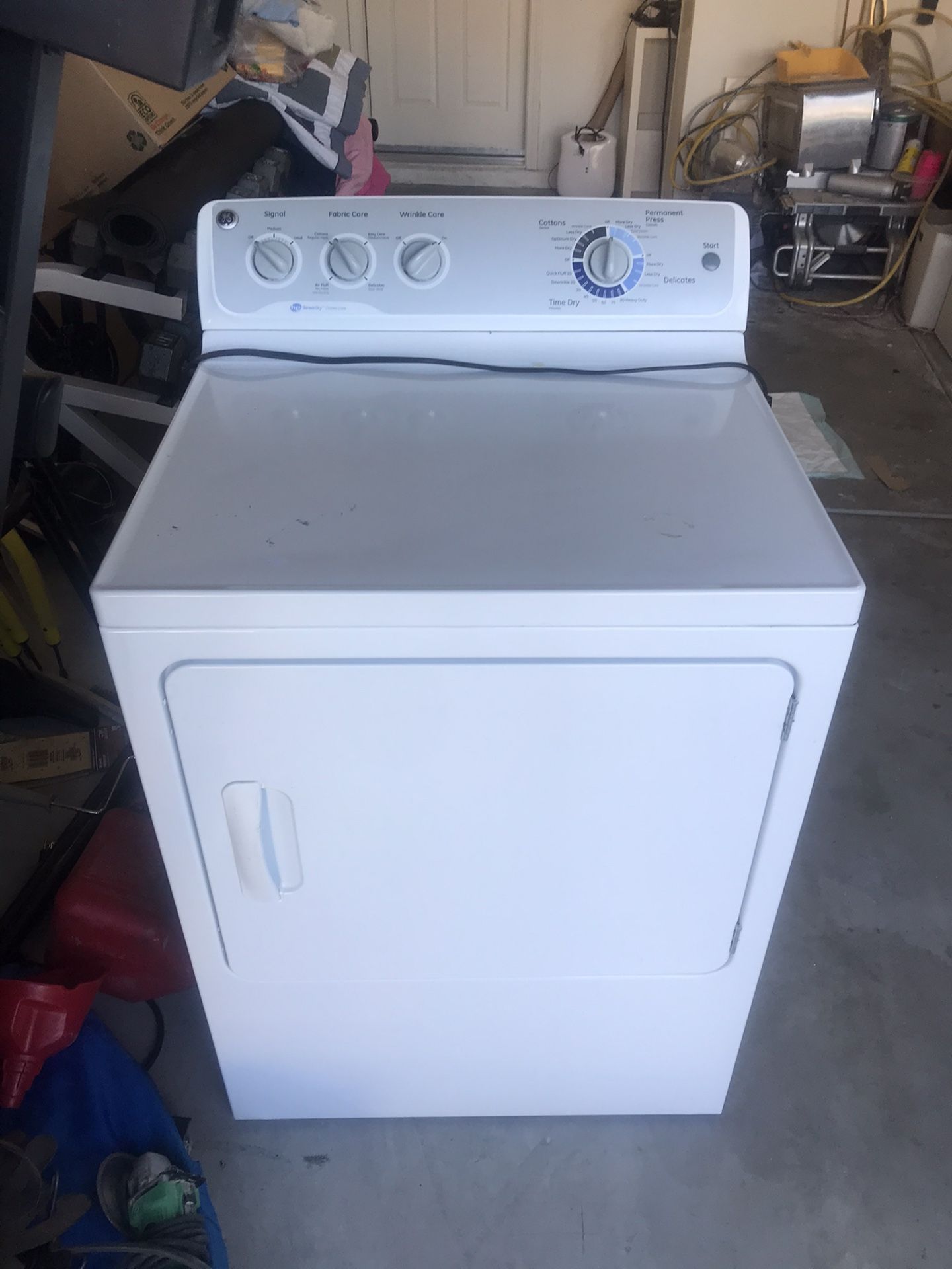 Washer and dryer