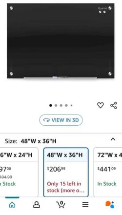 Magnetic black board/Glass