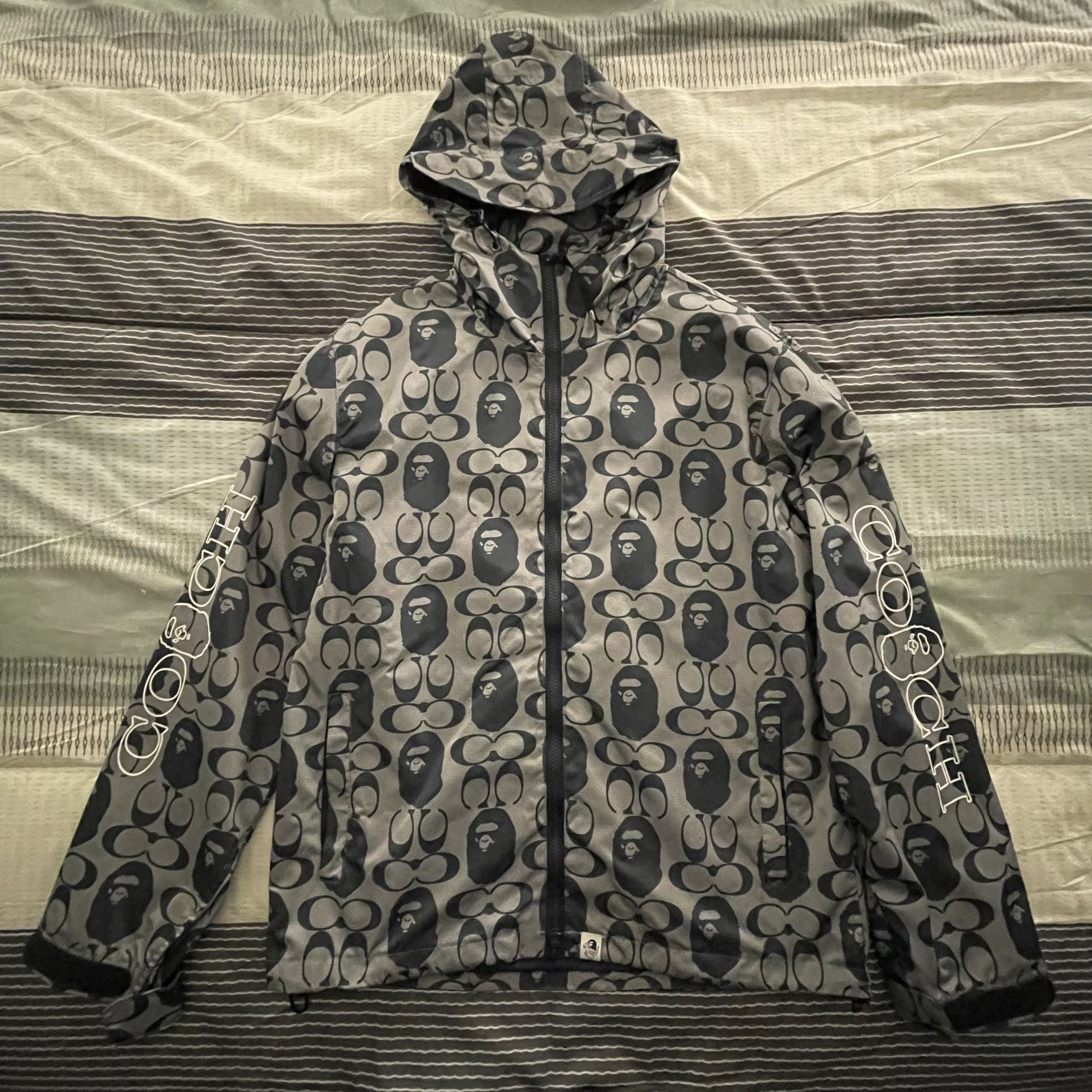 COACH x BAPE windbreaker 