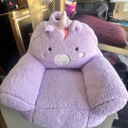 Unicorn, Plush Baby Chair