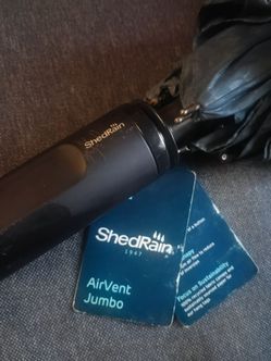 Shed Rain Jumbo Compact Auto Umbrella !
