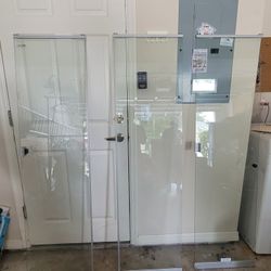 RV Shower Glass Doors 