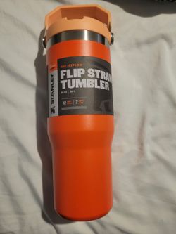 Stanley IceFlow Flip Straw Tumbler 30 oz Orange
