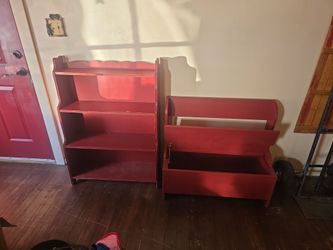 Kids shelf and toy box
