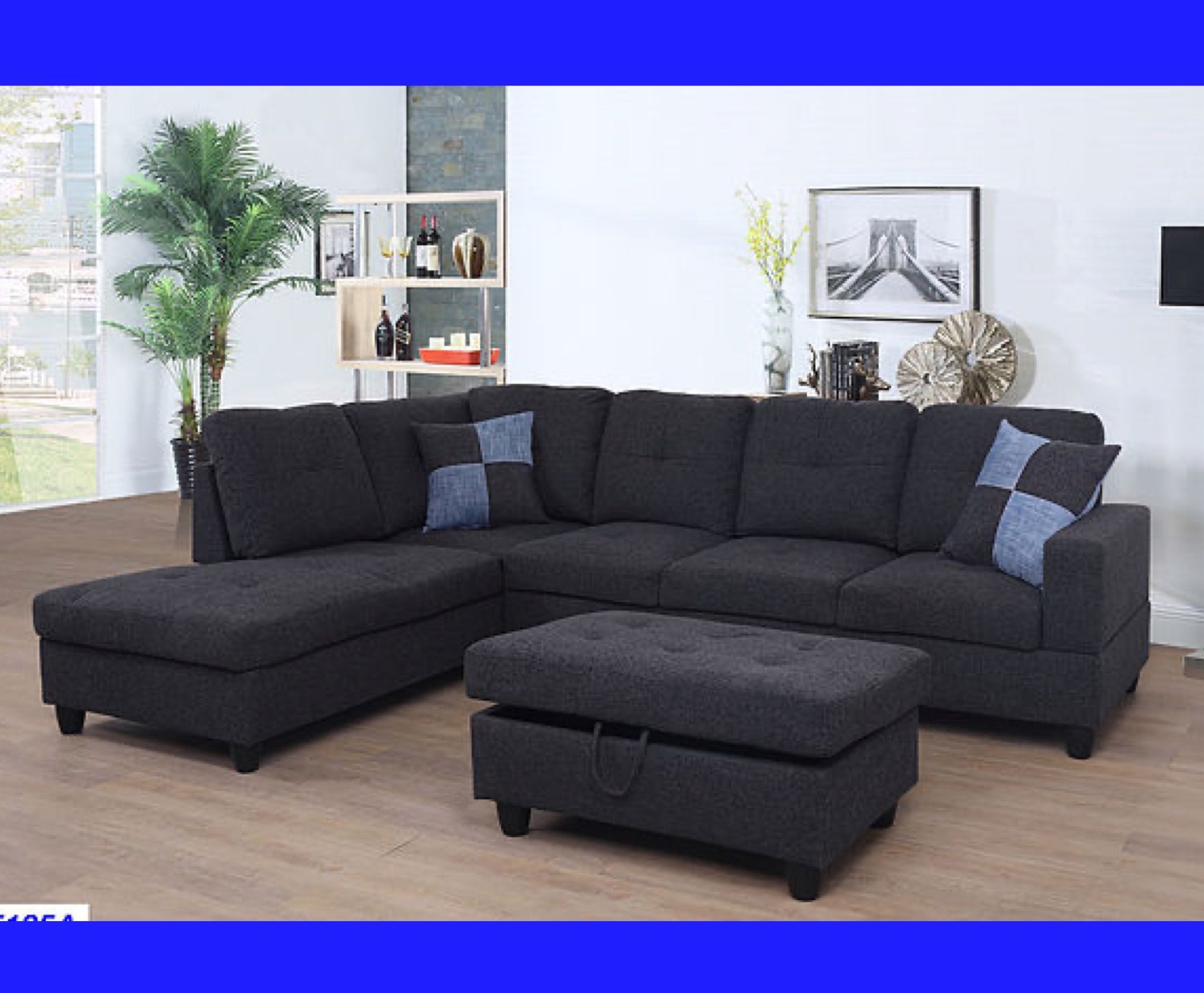 🎈Free Delivery—Brand new sectional sofa couch