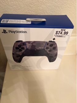 Sony PlayStation DualSense Wireless Controller Gray Camouflage - NEW Sealed