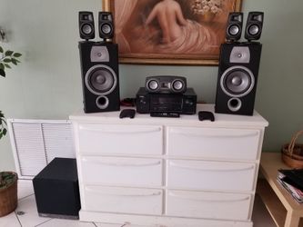 Klipsch quintet 2 velodyne servo f series 10 denon avr-s500bt