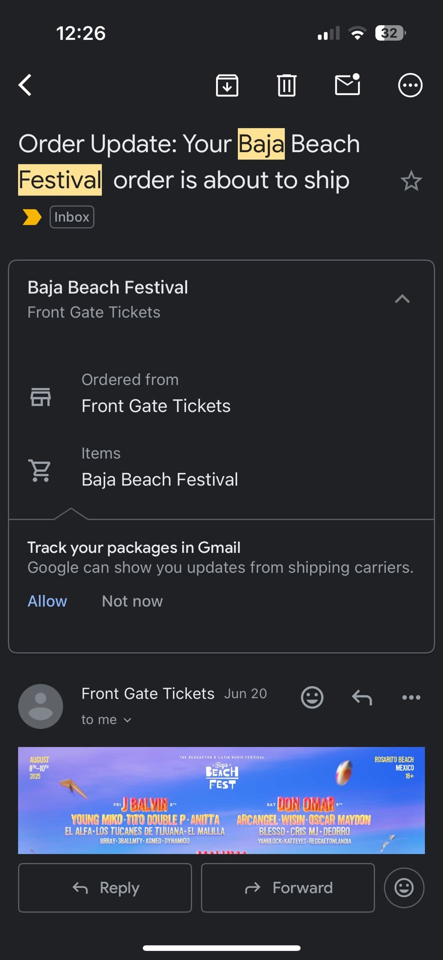 3 Day Vip Baja Beach Festival Ticket 