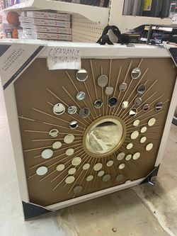 42 x 42" wall mirror