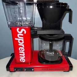 Supreme x moccamaster coffee maker  600