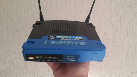 LINKSYS WIRELESS 2.4 GIG