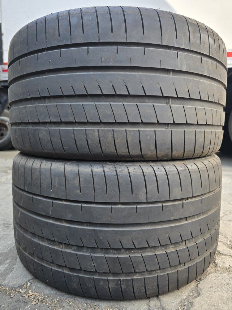 (2) 305 30 21 Goodyear Tires 
